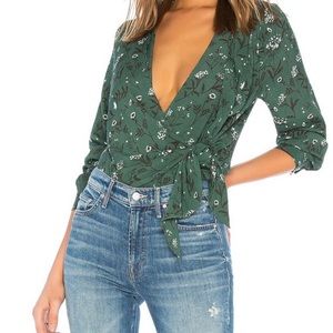 CAPULET REVOLVE Daria Bodysuit Caspia Green